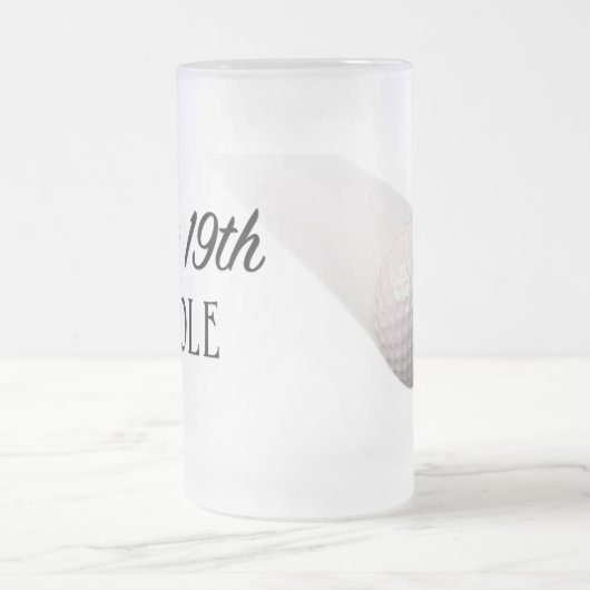 第19ホール フロストグラスビールジョッキ (中央)