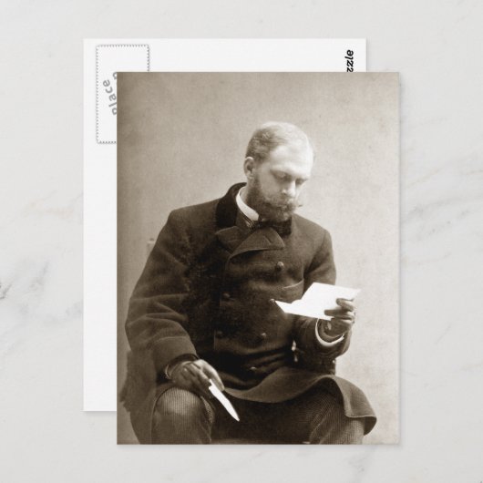 第19回ゲント読は手紙を出した ポストカード (正面/裏面)