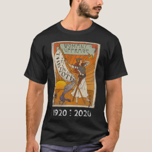 第19回改正100年参政権A女性票 Tシャツ