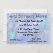 第19回誕生日パーティーへの招待 招待状 (裏面)