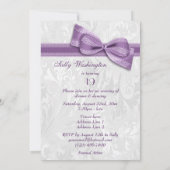 第19回誕生日パーティーダマスク·アンド·ボウフェイク氏 招待状 (裏面)