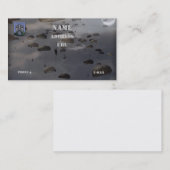 第19期特殊部隊グループvetsフラッシュビジネスカード 名刺 (正面/裏面)