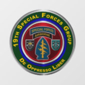 第19期特殊部隊(空挺部隊) ウィンドウサイン (シート)