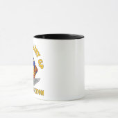 第19次砲兵Gp -航空課(乗組員の翼) マグカップ (中央)