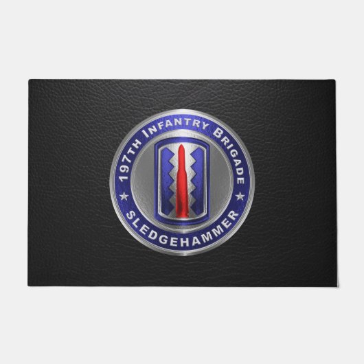 第197歩兵旅団 ドアマット (正面)