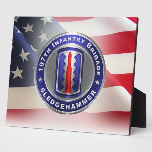 第197歩兵旅団 フォトプラーク (側面)