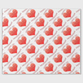 第1。 記念日 ラッピングペーパー (フラット)