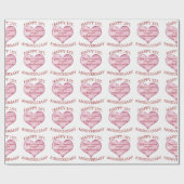 第1。 記念日 ラッピングペーパー (フラット)