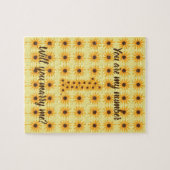 第1 1つのヒマワリの求婚のパズル ジグソーパズル (横)