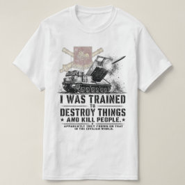 第1-33野戦砲兵MLRS Tシャツ