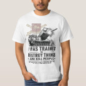 第1-33野戦砲兵MLRS Tシャツ (正面)