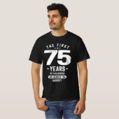 第1 75年 – 75誕生日 Tシャツ (正面フル)
