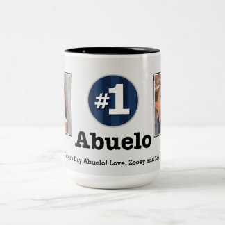 第1 Abuelo 2のカスタムの写真のマグ ツートーンマグカップ