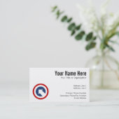 第1 ainment命令パッチ 名刺 (スタンド正面)