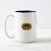 第1 BN. (ABN)の327TH歩兵の101ST空輸のマグ ツートーンマグカップ (左)