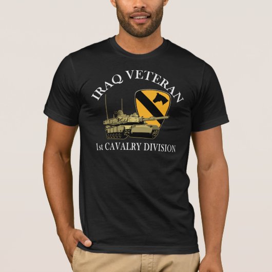 第1 Cavイラクの獣医タンク Tシャツ (正面)