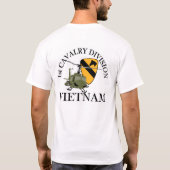 第1 Cavベトナムの獣医 Tシャツ (裏面)