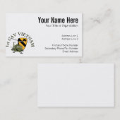 第1 Cavベトナム 名刺 (正面/裏面)