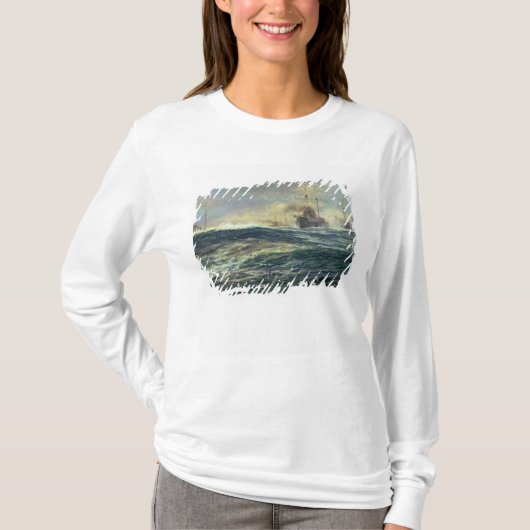 第1 Dreadnoughtsの戦いの艦隊 Tシャツ (正面)