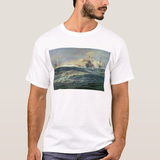 第1 Dreadnoughtsの戦いの艦隊 Tシャツ (正面)