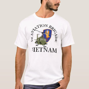 第1 Huey航空Bdeのベトナムの獣医 Tシャツ
