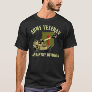 第1 IDの退役軍人- M109曲射砲 Tシャツ