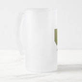 第1 Infのベトナムによって曇らされるマグ フロストグラスビールジョッキ (正面左)