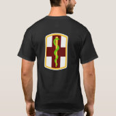 第1 MedのBdeの肩パッチ Tシャツ (裏面)