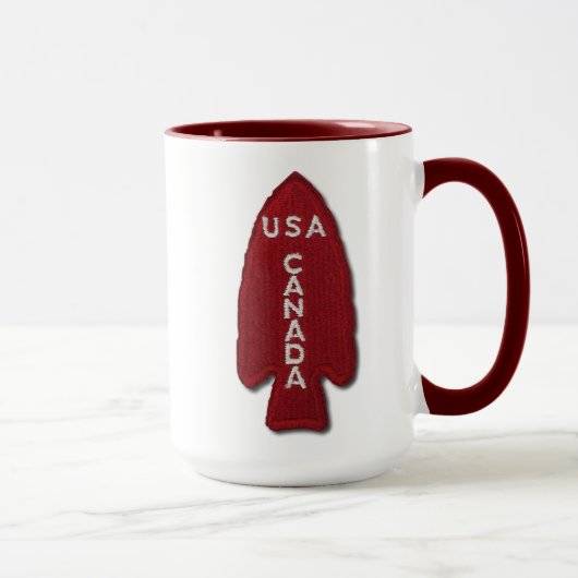 第1 SSFの福祉業務力の悪魔の組の獣医 マグカップ (右)