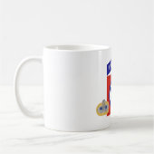 第1 ST BN 504歩兵第82機搭載MUG コーヒーマグカップ (左)
