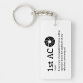 第1AC定義 – フィルムクルー キーホルダー (正面)