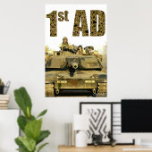 第1AD ポスター (ホームオフィス)