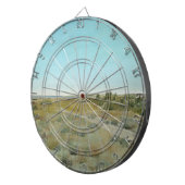 第1Touch秋：ニューヨークの風景州 ダーツボード (正面右)