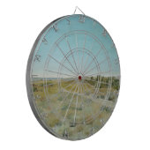 第1Touch秋：ニューヨークの風景州 ダーツボード (正面左)