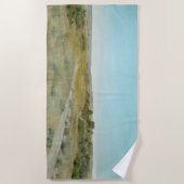 第1Touch秋：ニューヨークの風景州 ビーチタオル (正面)