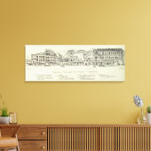 第2の西側市場とミッション キャンバスプリント (インサイチュ (リビング))