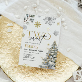第2の誕生日招待状、ウィンターツー誕生日 招待状