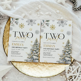第2の誕生日招待状、ウィンターツー誕生日 招待状