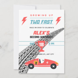 第2の誕生日招待状 招待状