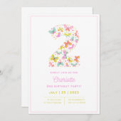 第2の誕生日招待状 招待状 (正面/裏面)