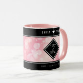 第2エレガントバラクォー結婚ツ記念日マググ マグカップ (正面右)