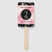 第2エレガントバラクォー結婚ツ記念日 ハンドファン (裏面)