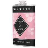 第2エレガントバラクォー結婚ツ記念日 フラスク (左)