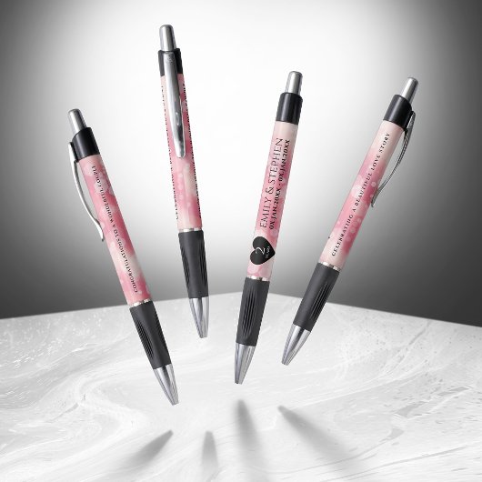 第2エレガントバラクォー結婚ツ記念日 ボールペン