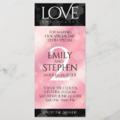 第2エレガントバラクォー結婚ツ記念日 メニュー (裏面)