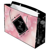 第2エレガントバラクォー結婚ツ記念日 ラージペーパーバッグ (裏面アングル)