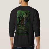 第2カ連絡バーアート基本スウェットシャツ スウェットシャツ (裏面)