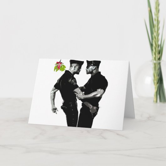 第2クリスマスのゲイ シーズンカード (正面)