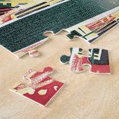 第2グランプリの自動車deモナコ ジグソーパズル (側面)