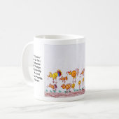 第2グレーダーMa Theuによるコーヒー・マグ"鶏" コーヒーマグカップ (正面左)